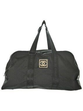 Chanel Boston Bag Travel Bags Black